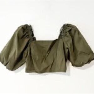 Jason Wu Olive Green Top